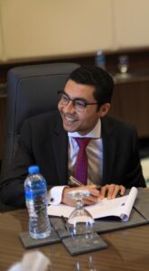 محمد علاء الأمين العام لمؤسسة رجال الأعمال المصريين الصينيين